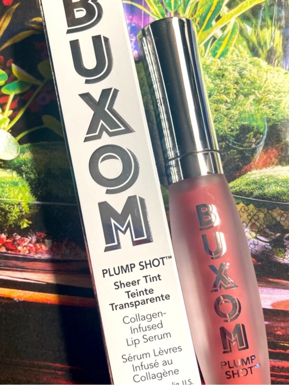 BUXOM Plump Shot Sheer Tint Lip Serum in Dolly Babe